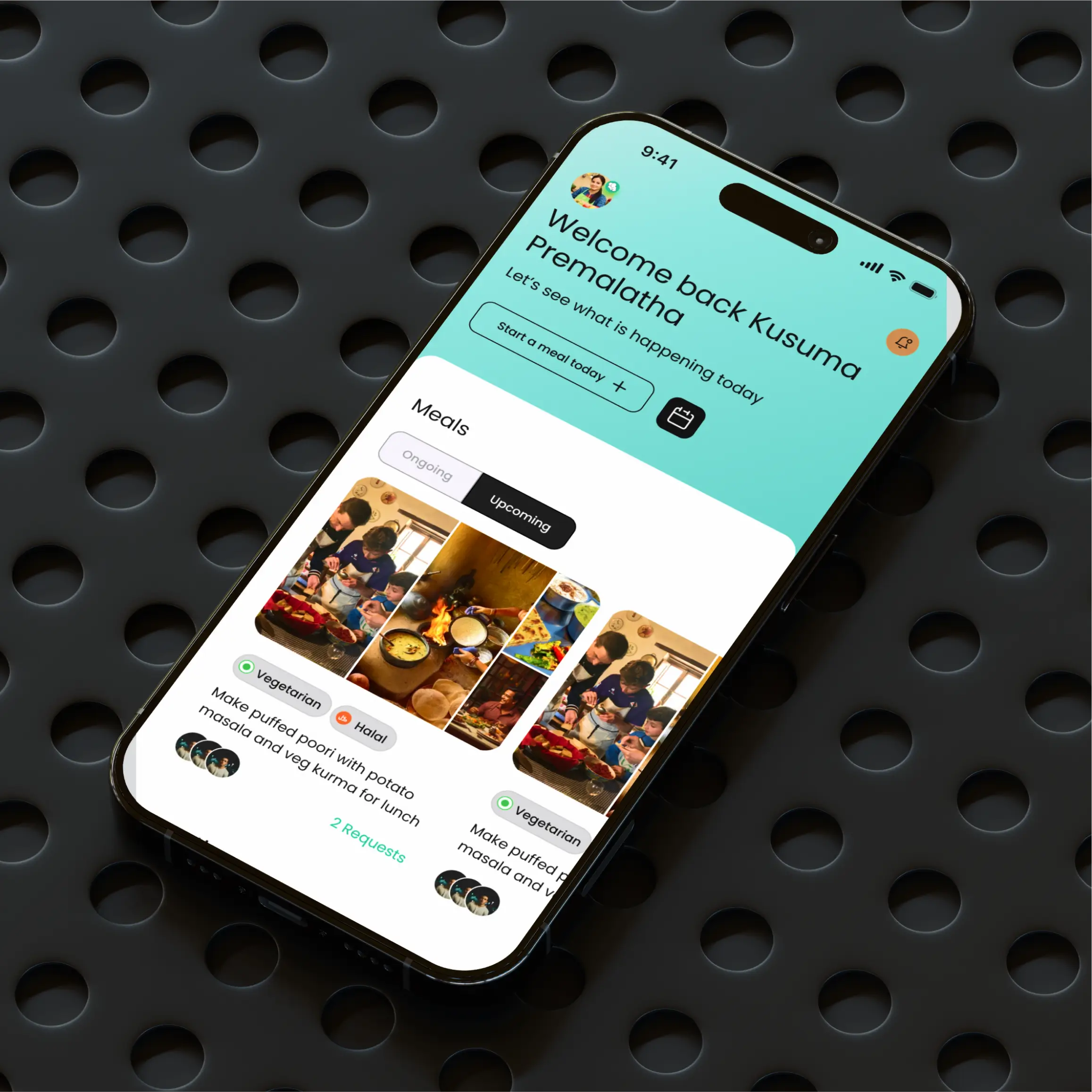 Home cook information hierarchy